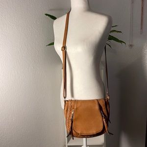 Jessica Simpson brown cross body purse
